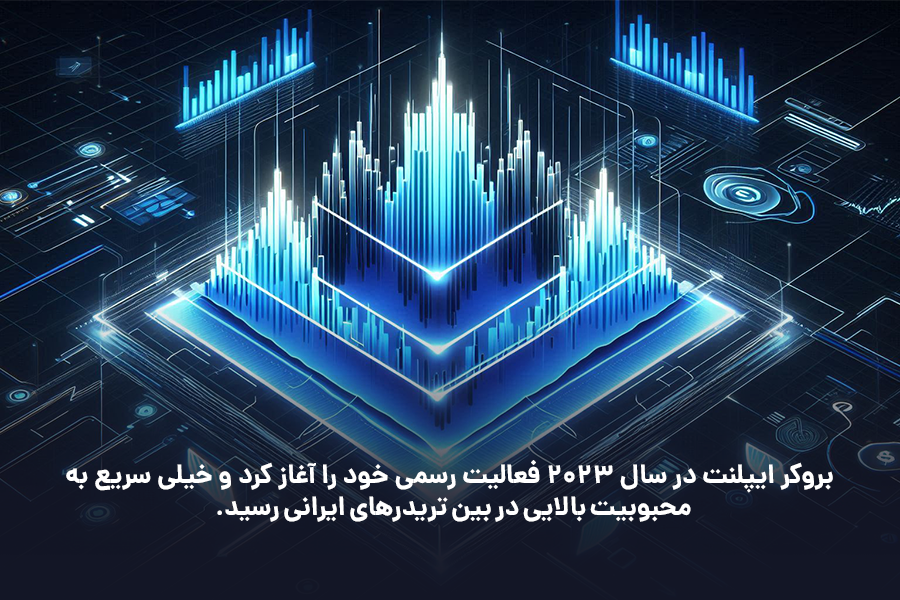 بروکر ایپلنت در سال 2023 فعالیت رسمی خود را آغاز کرد و خیلی سریع به محبوبیت بالایی در بین تریدرهای ایرانی رسید. 