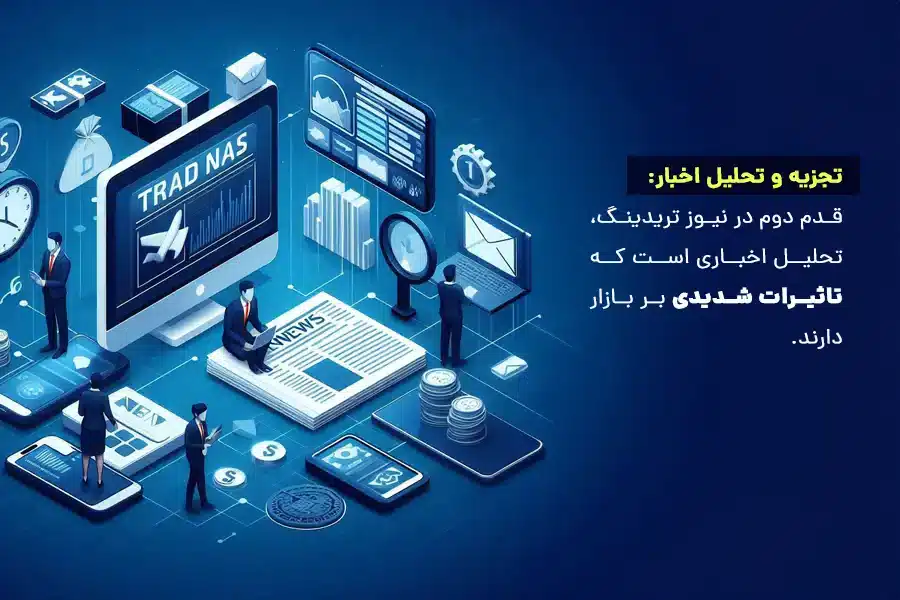 در نیوز تریدینگ، تحلیل اخبارهایی که تاثیرات شدیدی بر بازار دارند، بسیار مهم است.