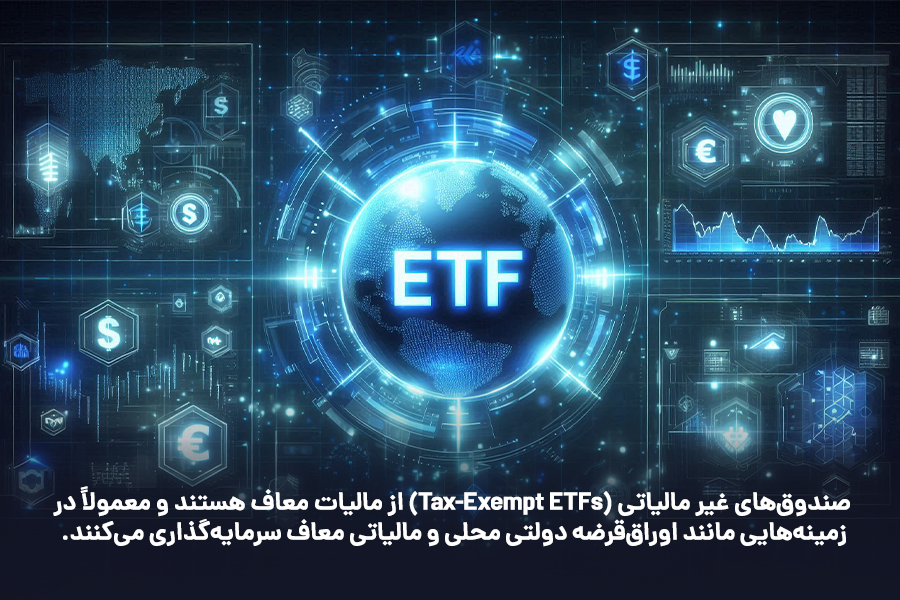 صندوق‌های غیر مالیاتی از مالیات معاف هستند و معمولاً در زمینه‌هایی مانند اوراق‌قرضه دولتی محلی و مالیاتی معاف سرمایه‌گذاری می‌کنند.