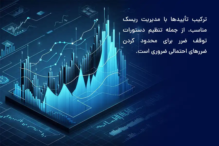 ترکیب تأییدها با مدیریت ریسک مناسب، از جمله تنظیم دستورات توقف ضرر برای محدود کردن ضررهای احتمالی ضروری است.
