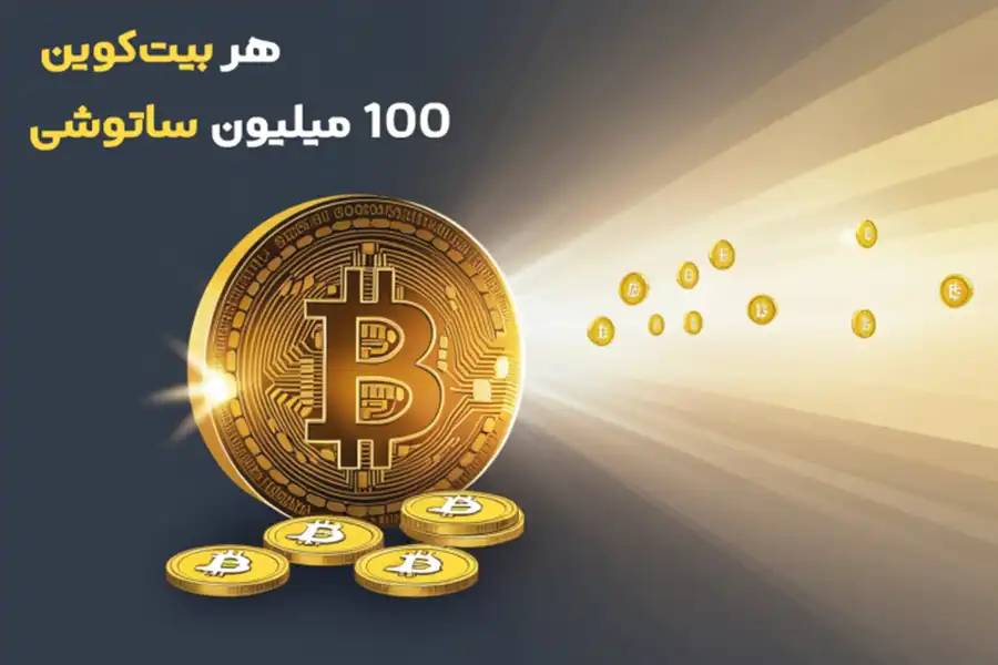 ساتوشی بهعنوان واحد اصلی و جزئیترین قسمت بیتکوین شناخته میشود.