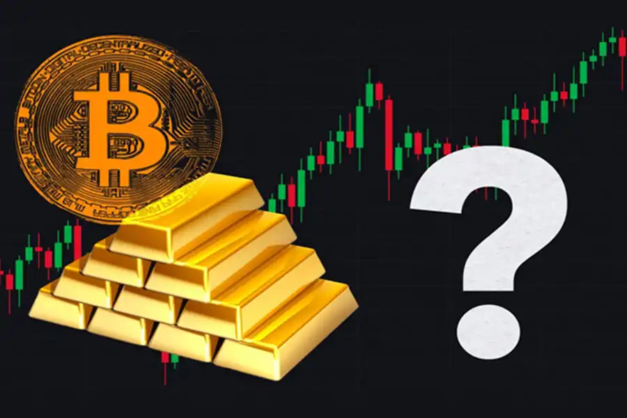 در مقایسه با اوج‌های تاریخی، بیت‌کوین هنوز نتوانسته به‌طور قاطع از طلا پیشی بگیرد.
