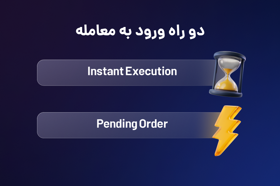 دو راه ورود به معامله