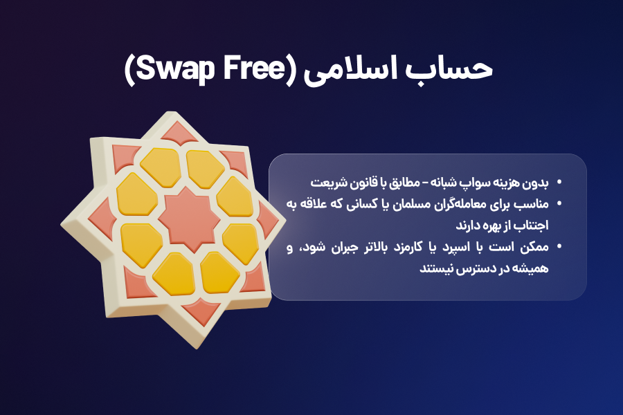 حساب اسلامی (Swap Free)