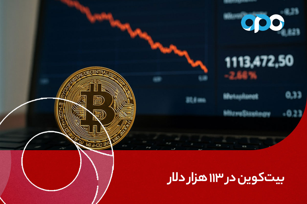 بیتکوین در ۱۱۳ هزار دلار